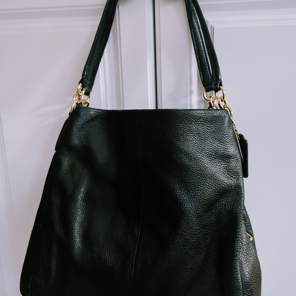 COACH Phoebe Black Bag